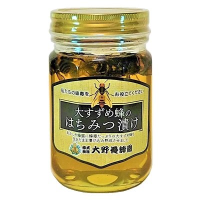 画像1: 大すずめ蜂のはちみつ漬け　450g