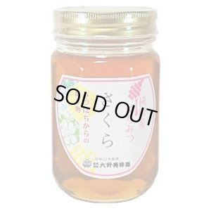 画像1: 純国産はちみつ　さくら　450g (1)